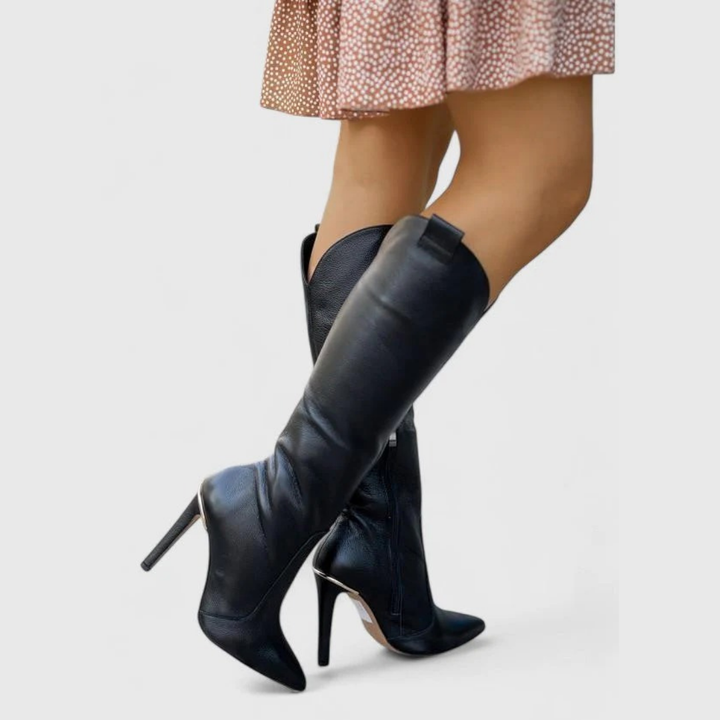 Vivian | Elegant High-Heel Boots