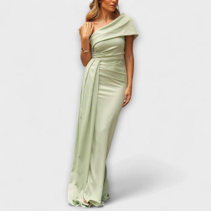Bellamy - Stylish Maxi Dress with One Shoulder Strap