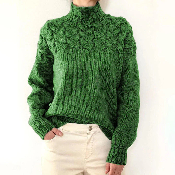 Elena | Warm Knitted Turtleneck