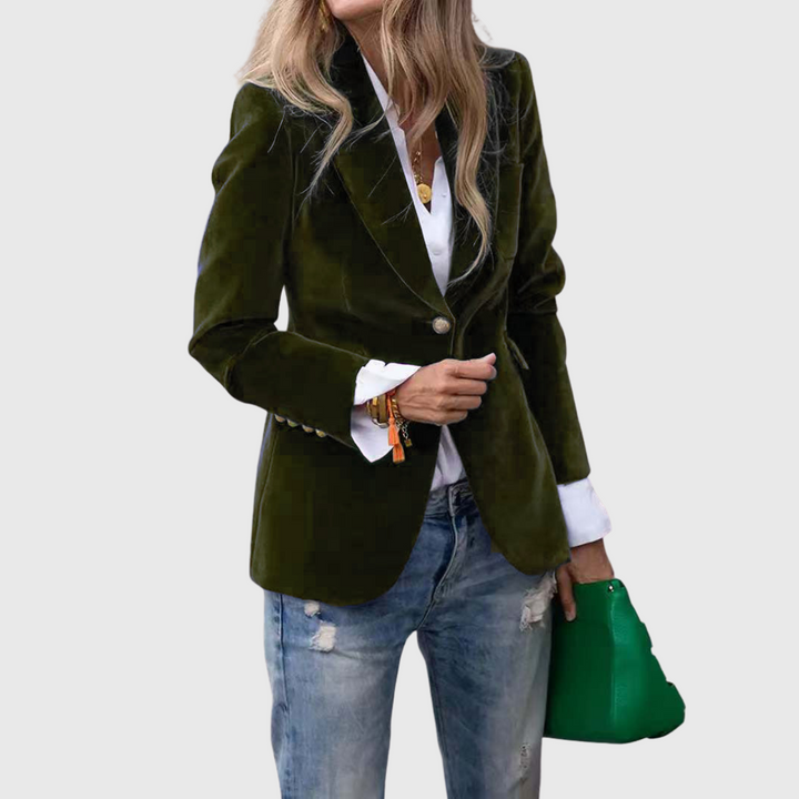 Abbie | Elegant One-Button Blazer