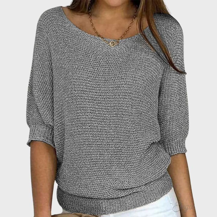 Natalie | Cozy Sweater with Round Neck