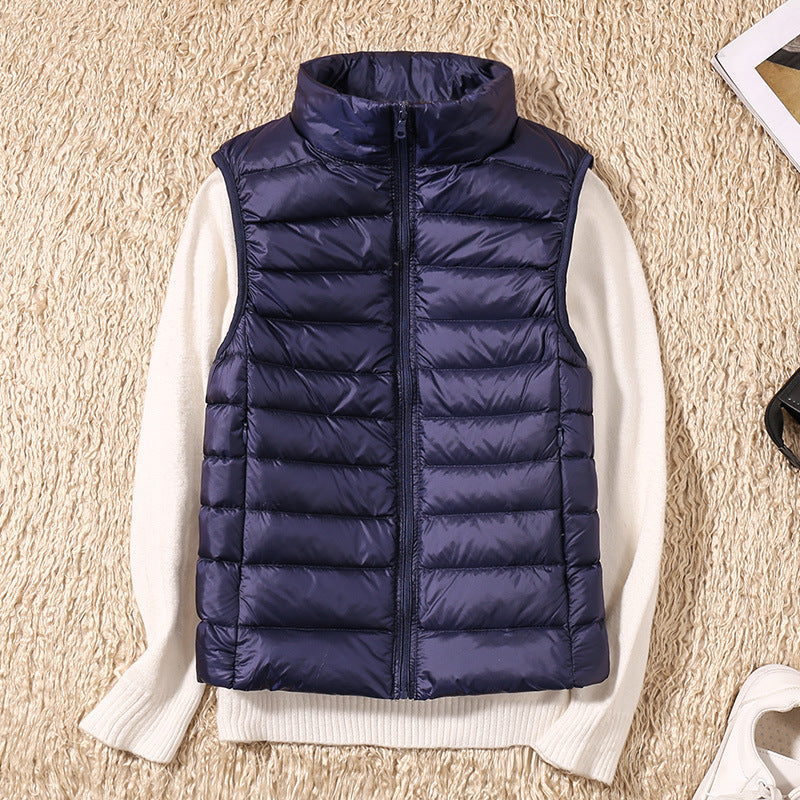 Galora - Waterproof Vest with White Duck Down