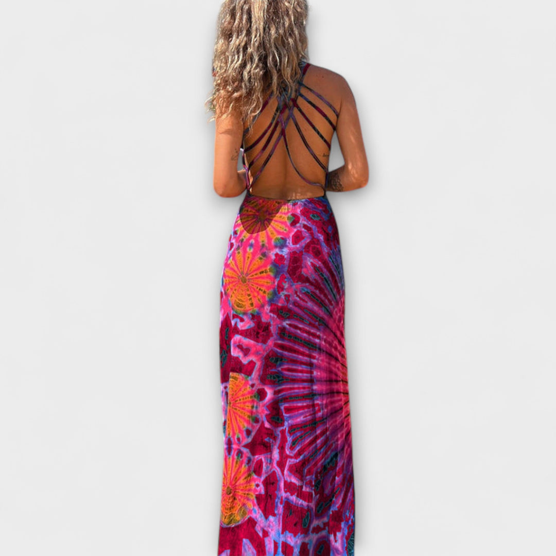 Ronja - La Bamba Tie-Dye Print Maxi Dress