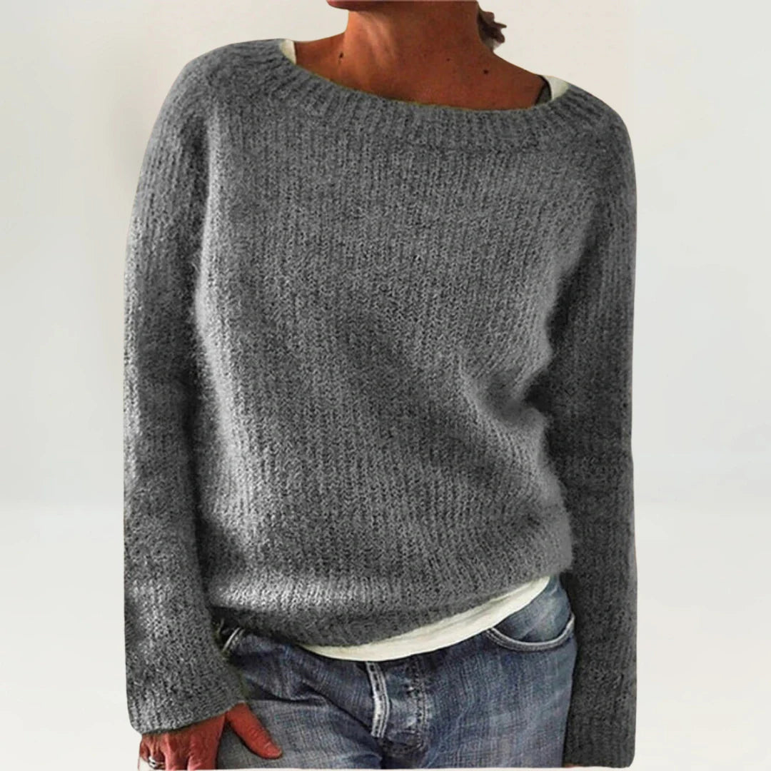 Diana | Cozy Sweater Gray