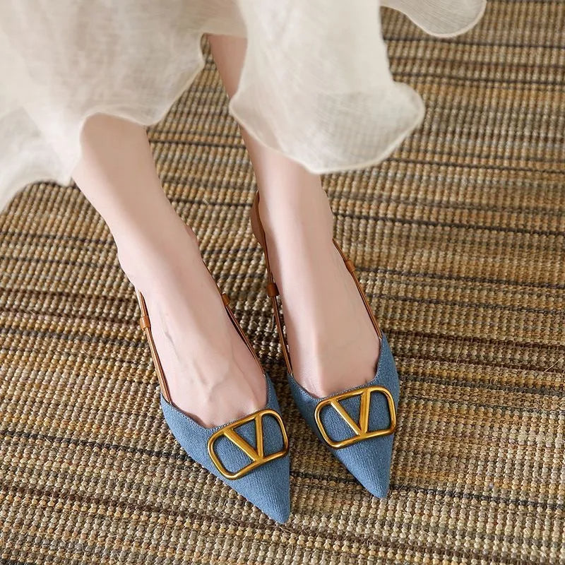 Dorothy | Elegant Slingback Heels