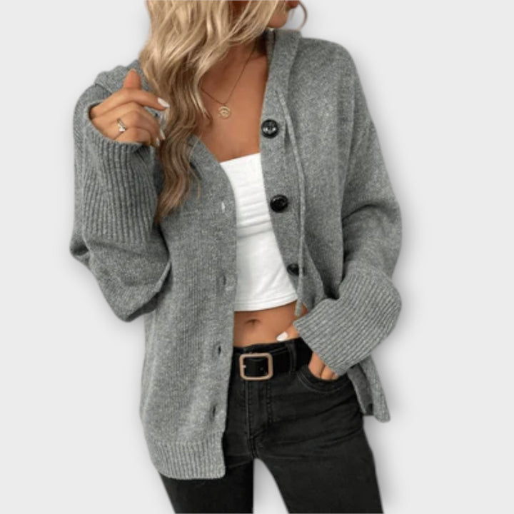 Arabella | Knitted Cardigan with Buttons