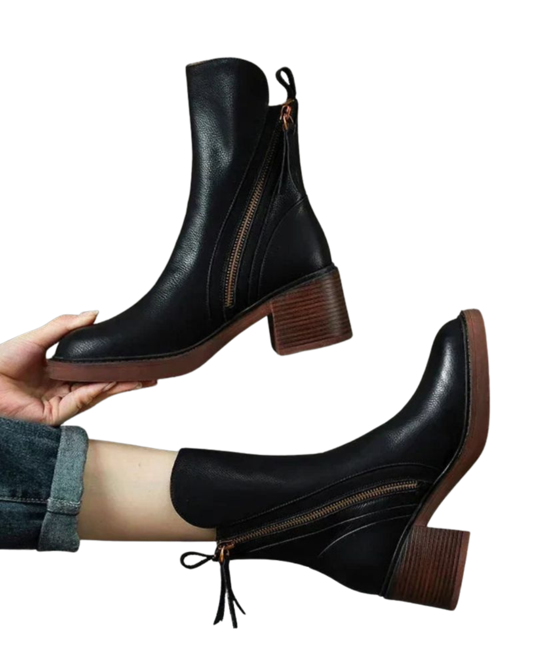 Sarah | Elegant Leather Boots