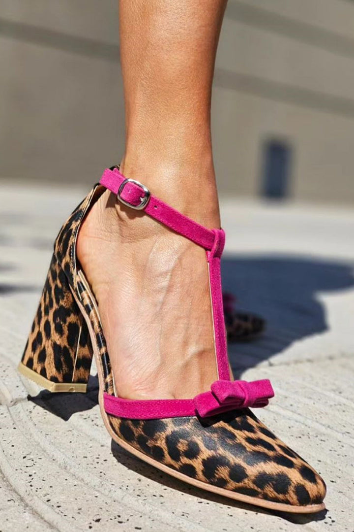 Ryza | Stylish Leopard Print Heels  Elegant Footwear