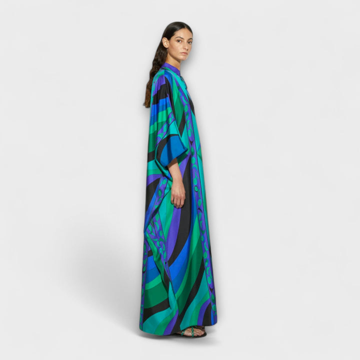 Harper - Vibrant Psychedelic Kaftan