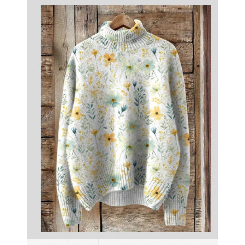 Celu - Vibrant Turtleneck Sweater