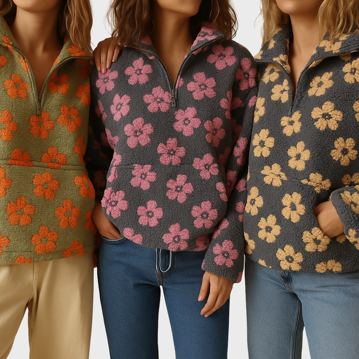 Anita | Floral Sweater