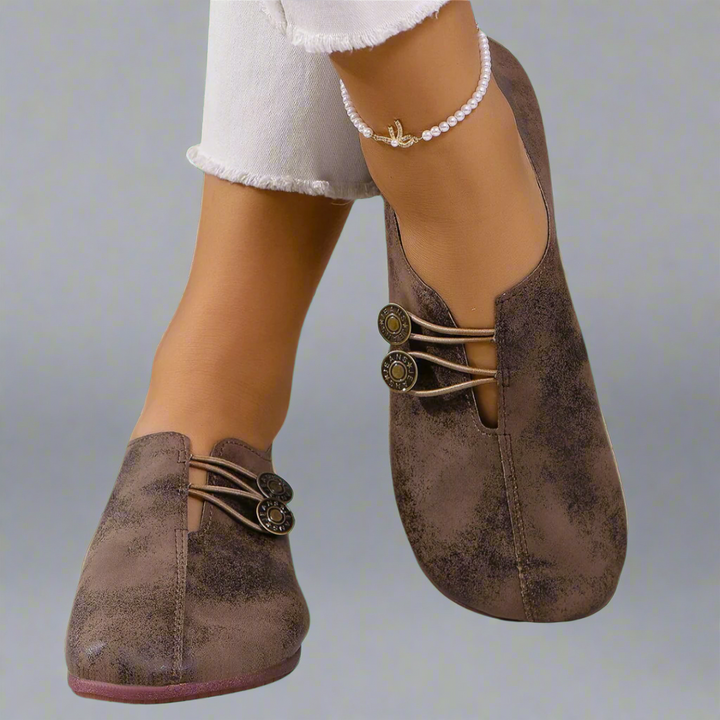 Madeline - Comfort Slip-On Flat Sandals