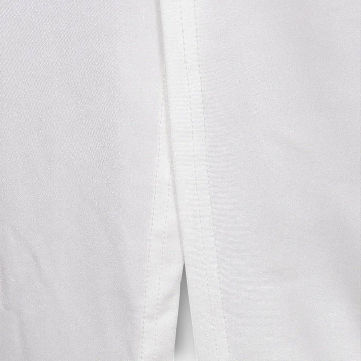 Selah - White Long Sleeve Dress with Waist Cutout and Rhinestone Accents