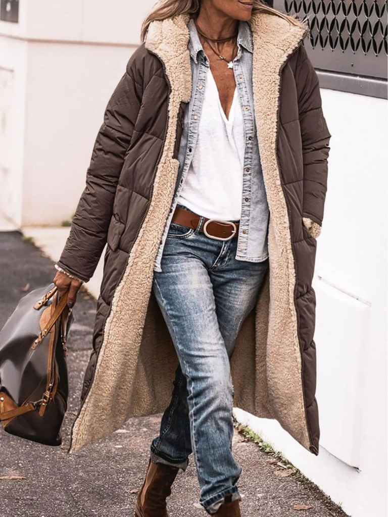 Avery | Reversible Longline Coat