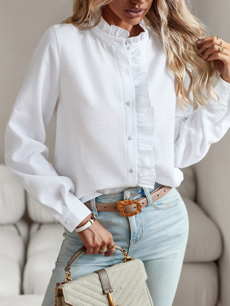 Aurora | Ruffle Blouse