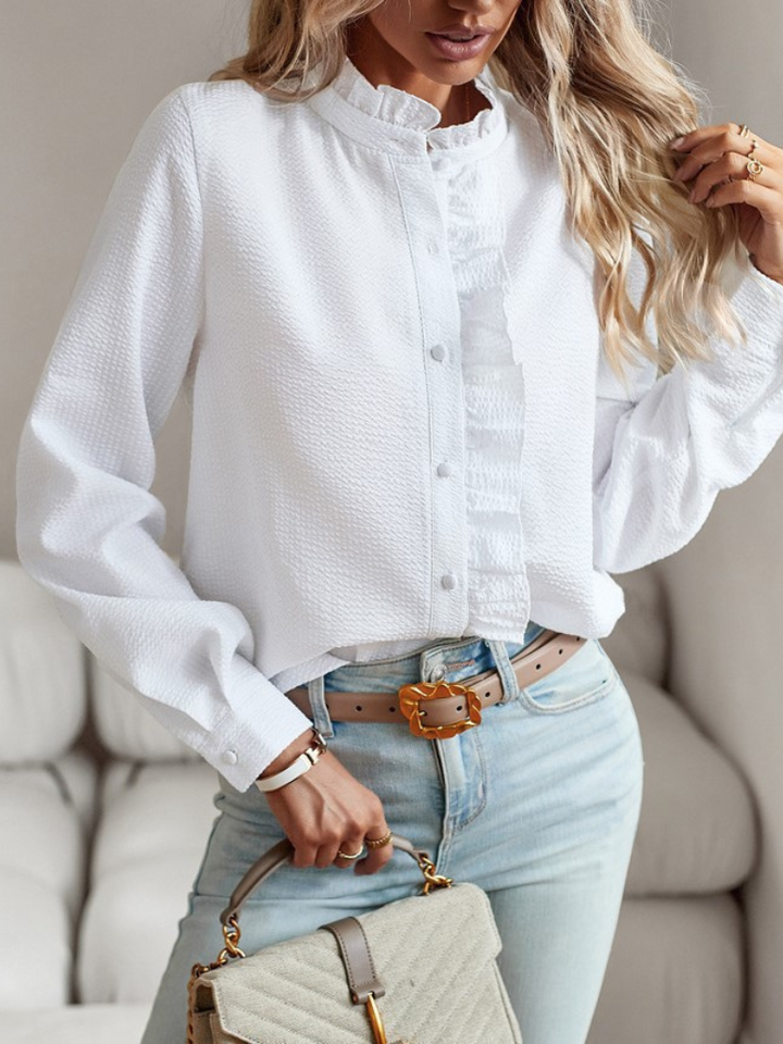 Aurora | Ruffle Blouse