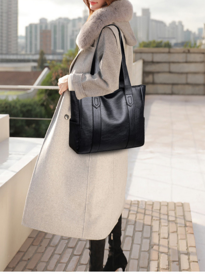 Peggy |  Structured Pu Tote