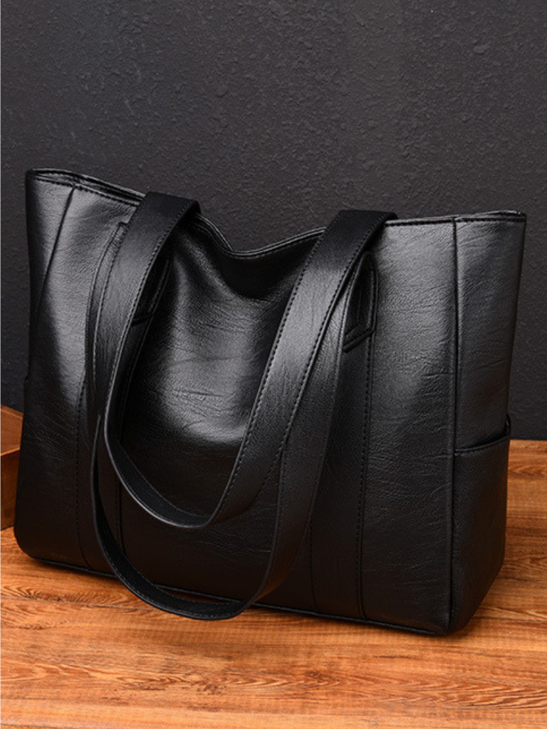 Peggy |  Structured Pu Tote