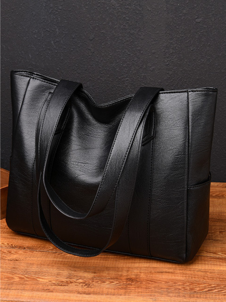 Peggy |  Structured Pu Tote