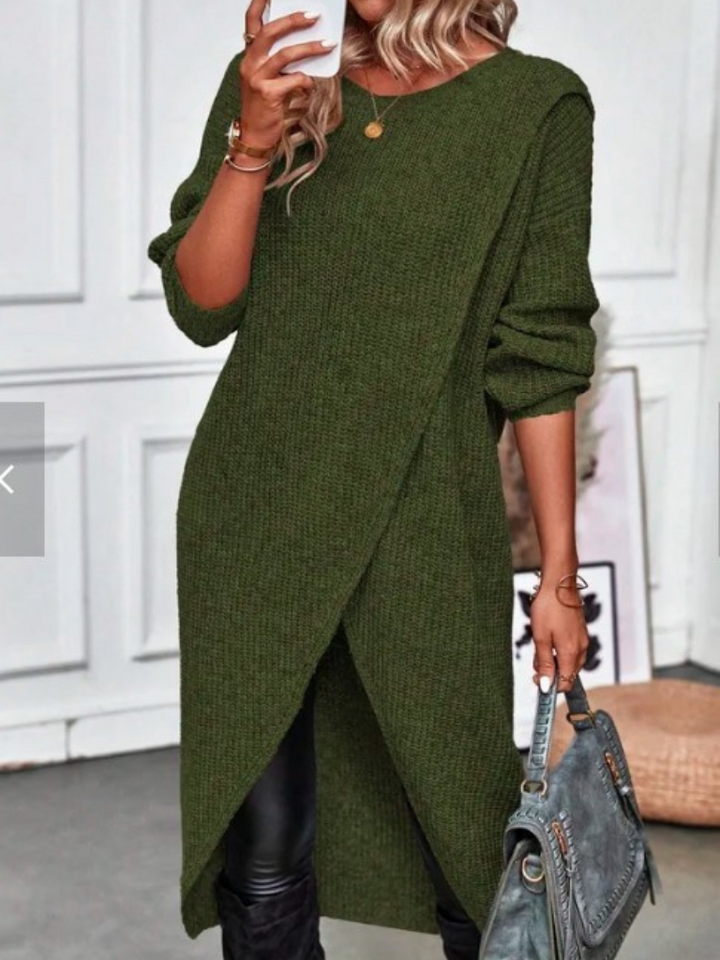 Aria | Wrap Knit Dress