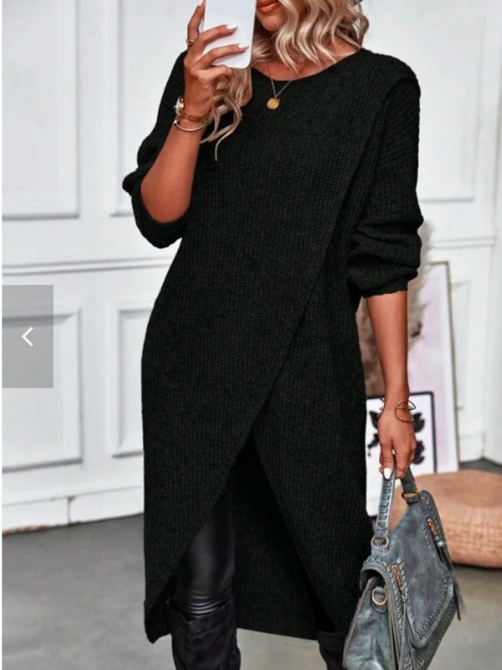 Aria | Wrap Knit Dress