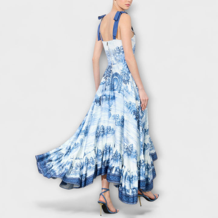 Lucia - Charming Floral Maxi Dress
