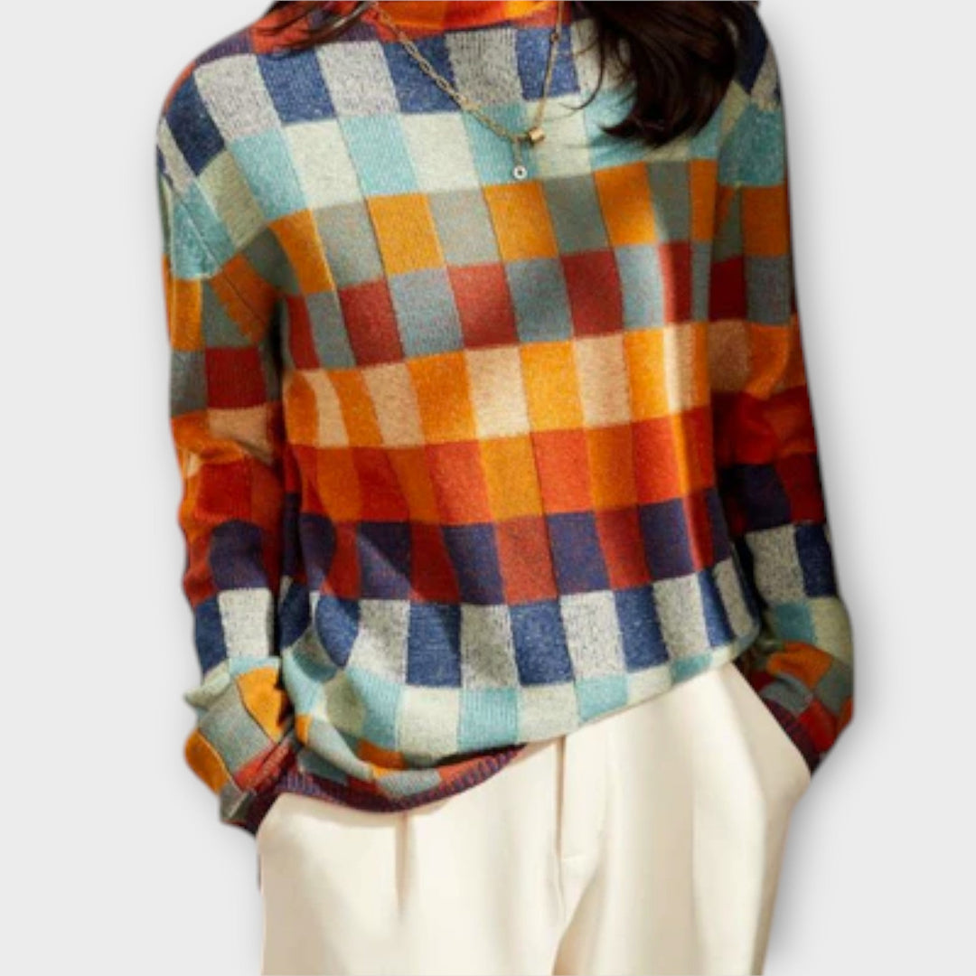 Sophie | Patchwork Sweater