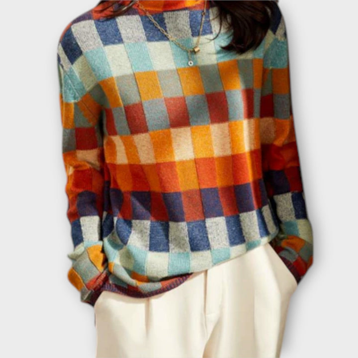 Sophie | Patchwork Sweater