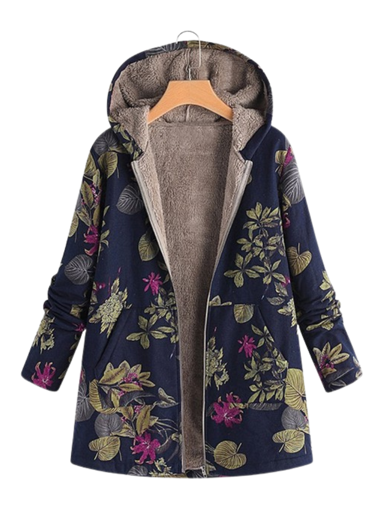 Aurora | Cozy Print Coat