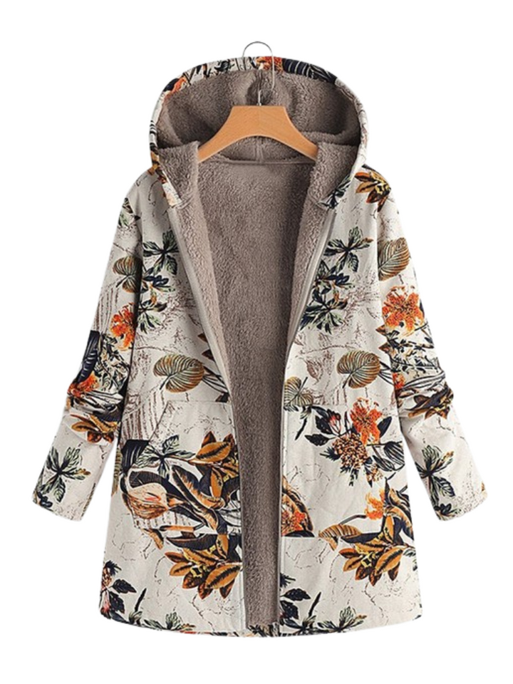 Aurora | Cozy Print Coat