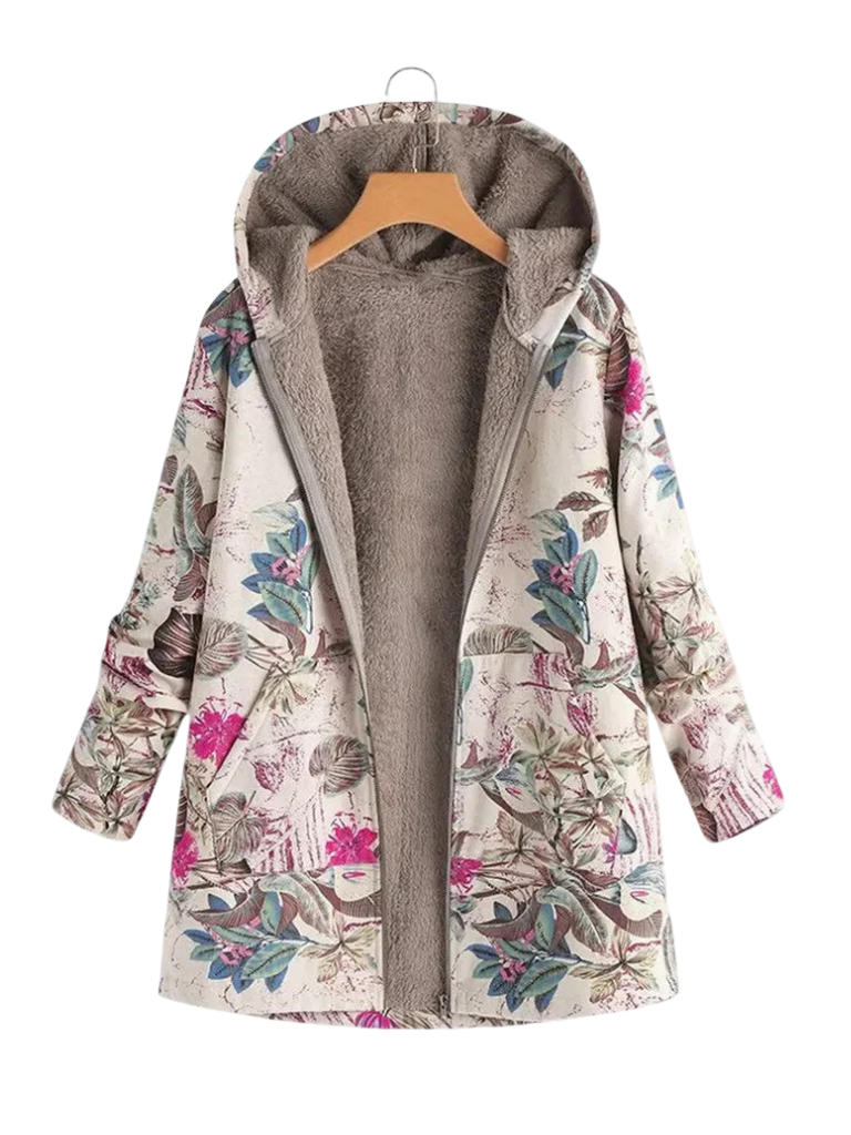 Aurora | Cozy Print Coat