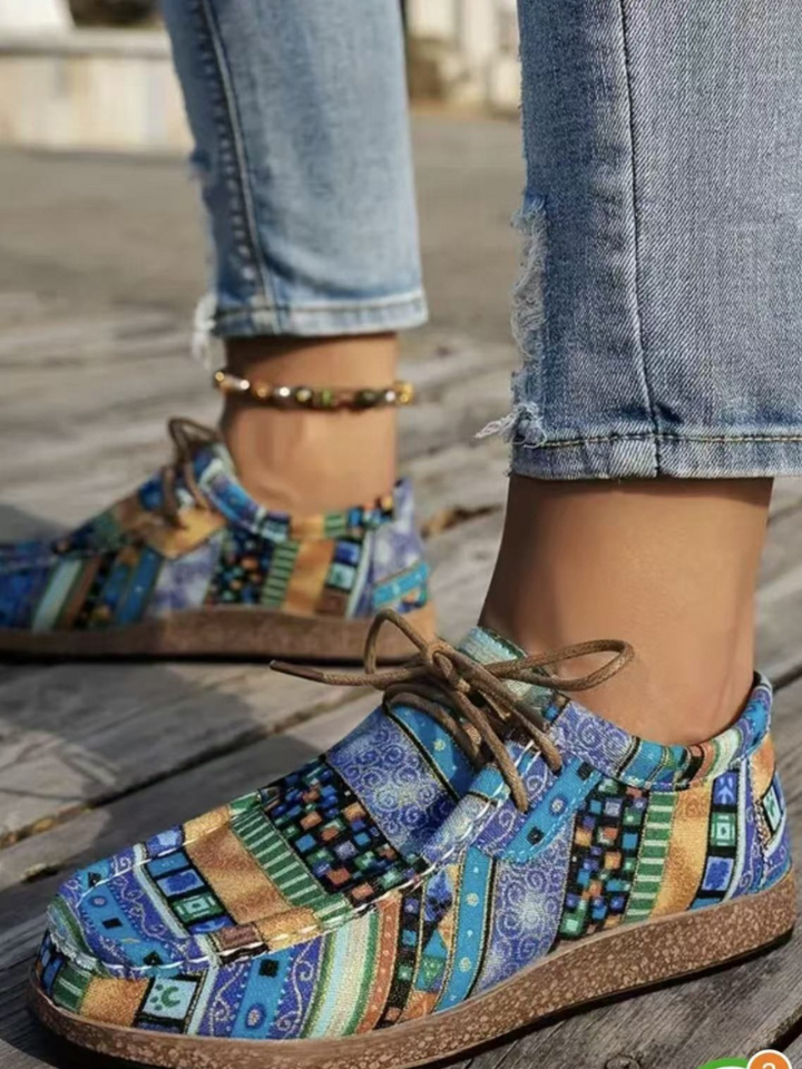 Maya | Comfort Print Loafers