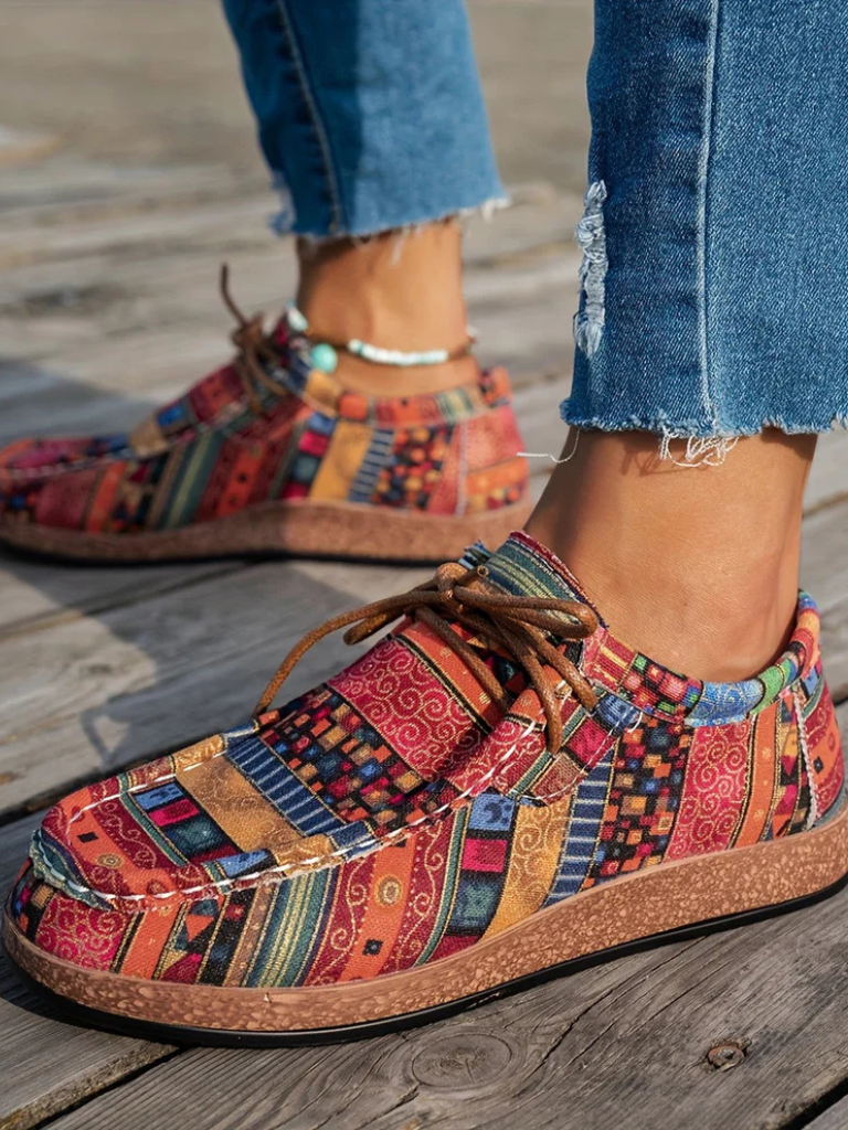 Maya | Comfort Print Loafers
