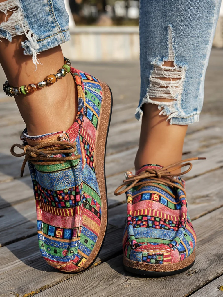 Maya | Comfort Print Loafers