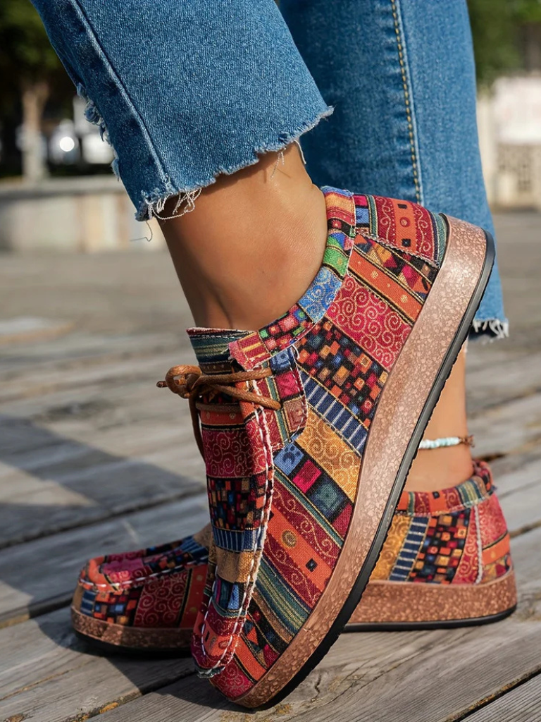 Maya | Comfort Print Loafers