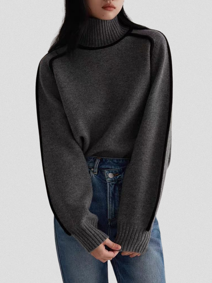 Eloise | Contrast Sweater