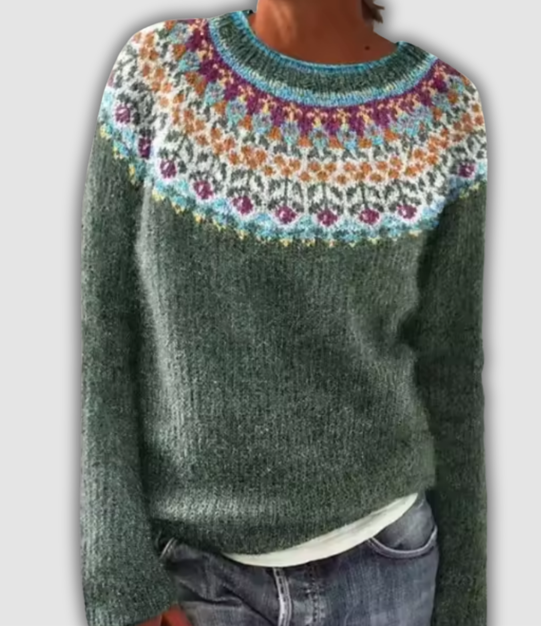 Faith | Retro Sweater