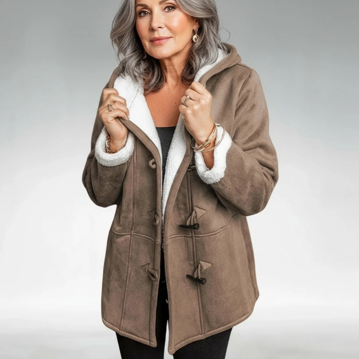 Claire | Refined Fleece-Lined Winter Coat