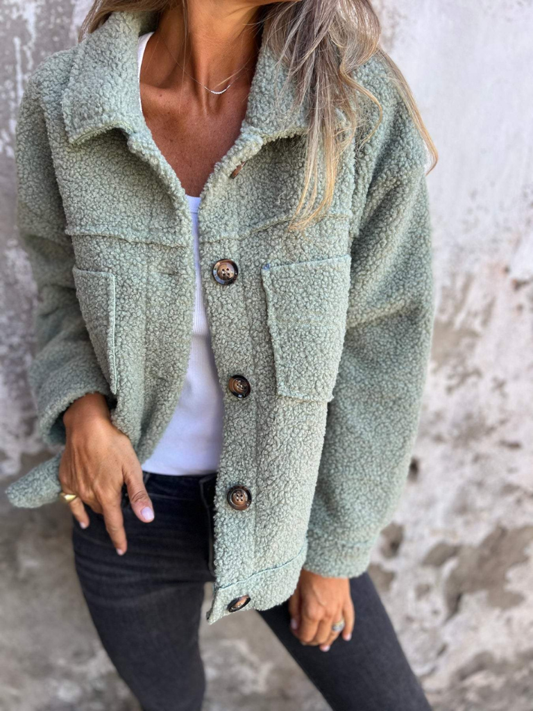 Sandra | Cozy Sherpa Jacket