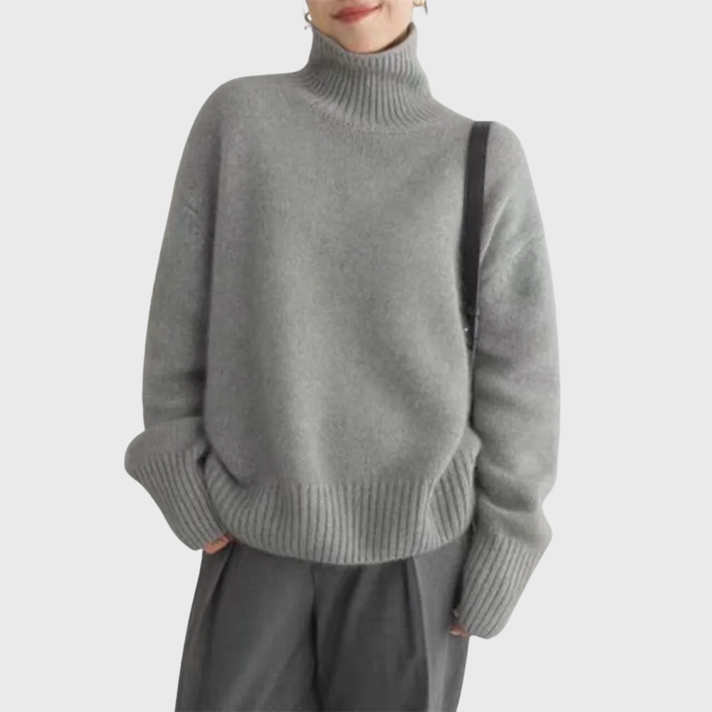 Nicole | High Neck in Cashmere
