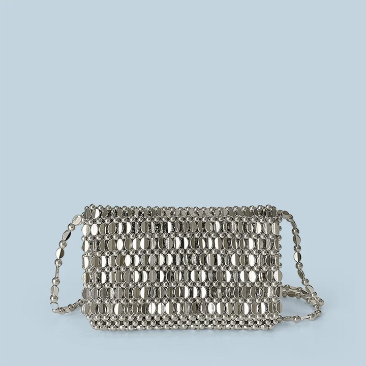 Nadia | Silver Clutch