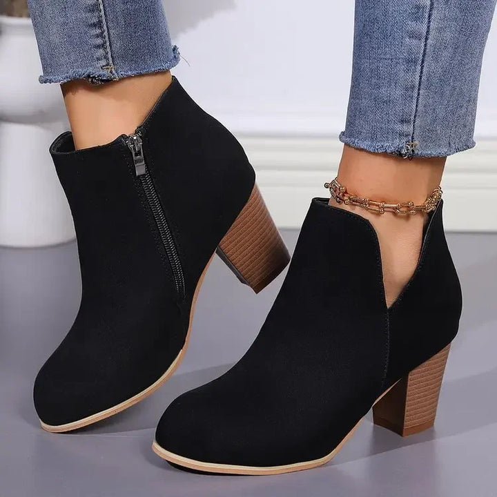 Sophia | Elegant Suede Ankle Boots