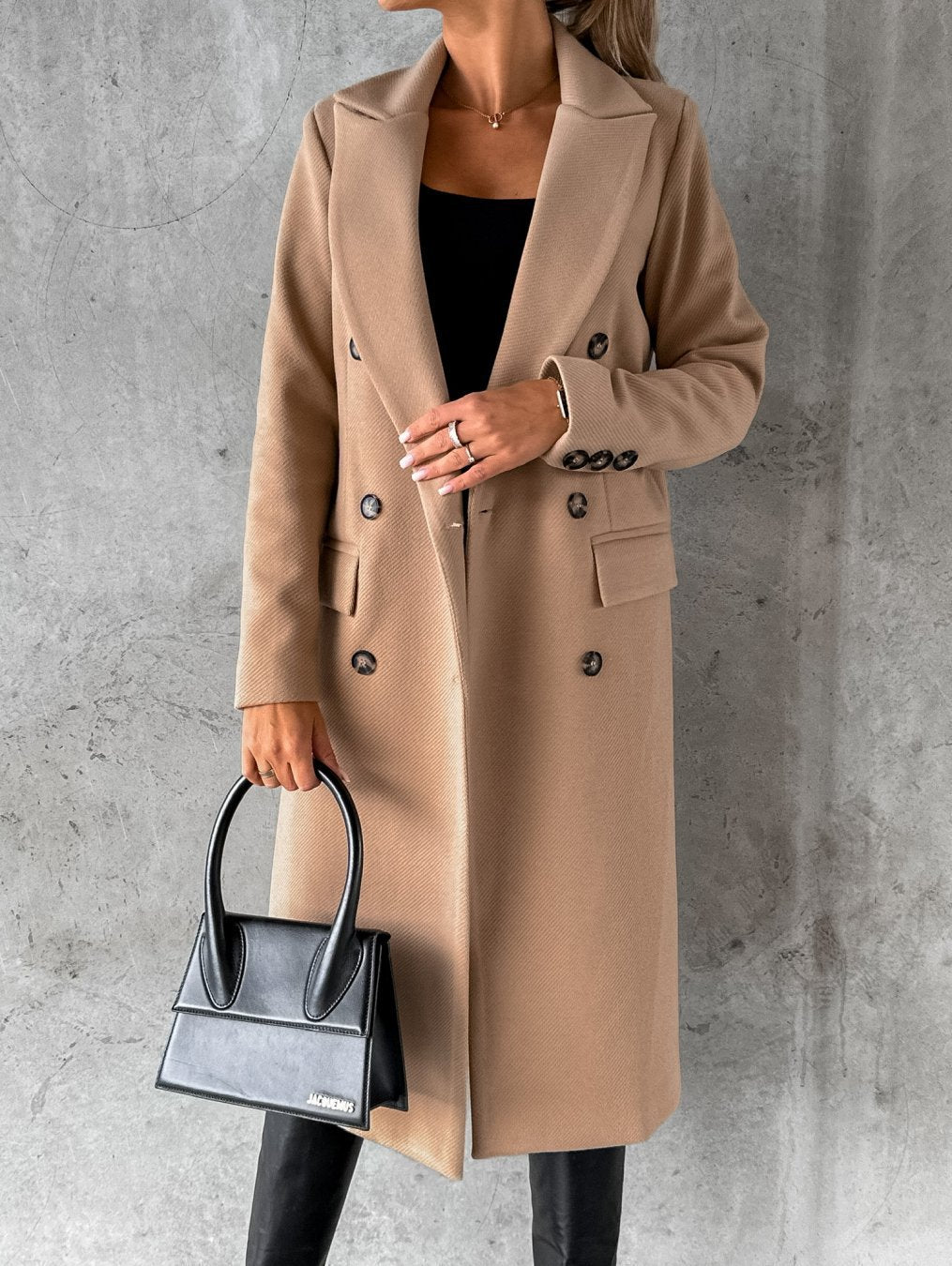 Mia | Elegant Longline Coat