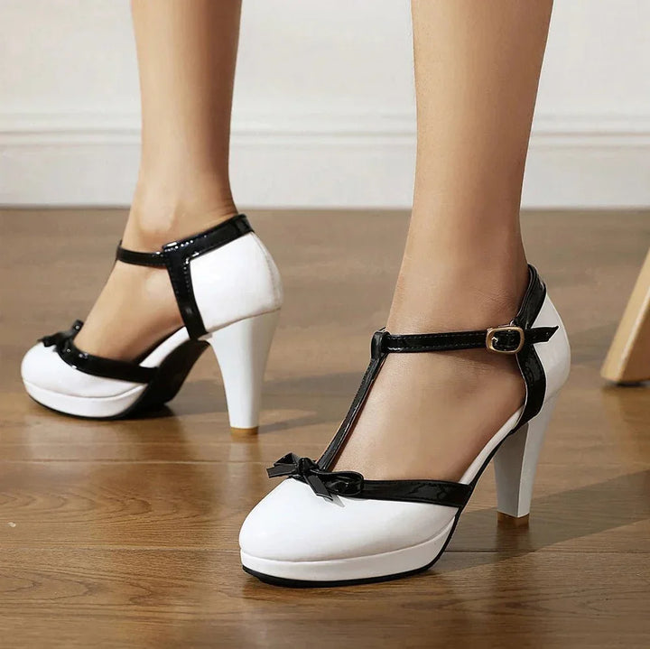 Kayla | T-Strap Heels