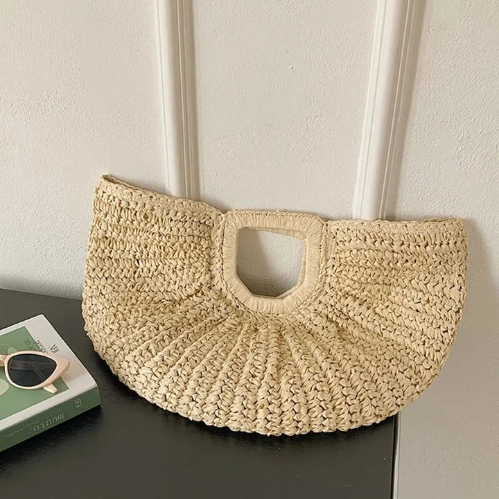 Jeanna | Chic Rattan Handbag