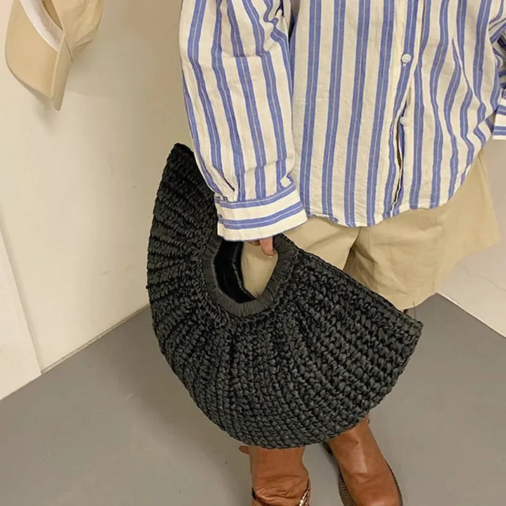 Jeanna | Chic Rattan Handbag