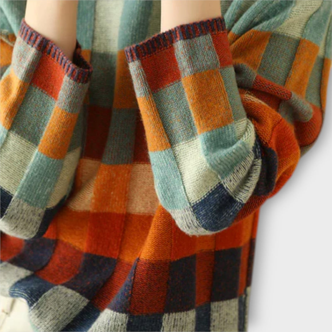 Sophie | Patchwork Sweater