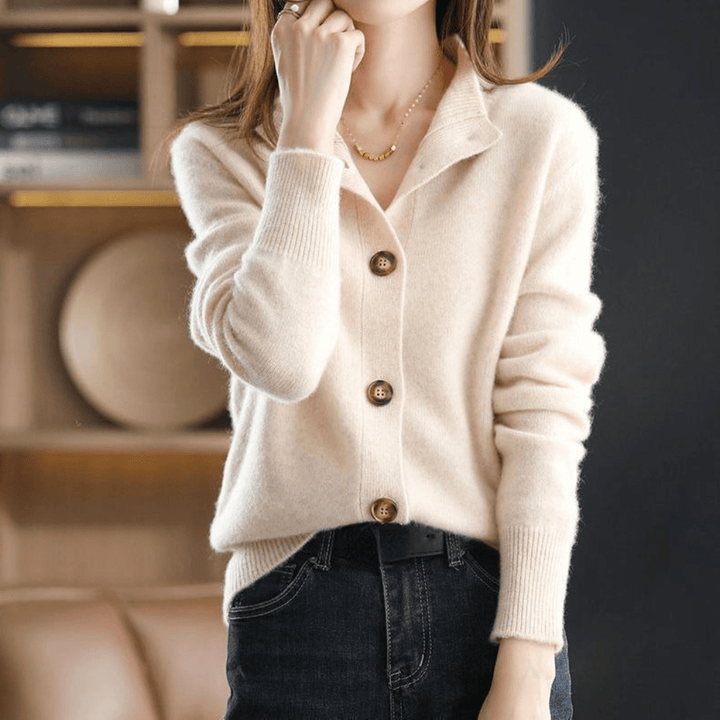 Amy - Luxurious Cashmere Knit Cardigan