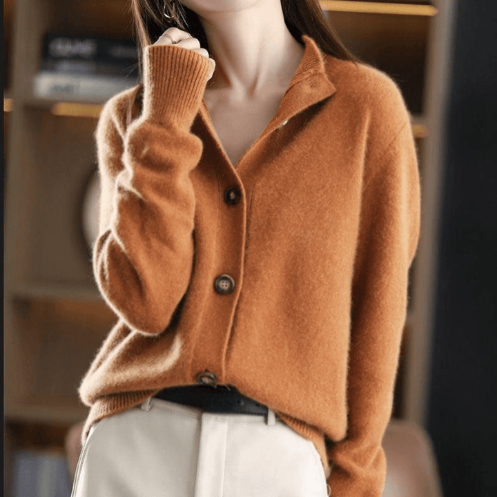 Amy - Luxurious Cashmere Knit Cardigan