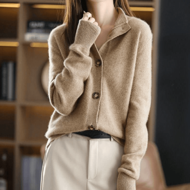 Amy - Luxurious Cashmere Knit Cardigan